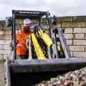 Machine operator recycling