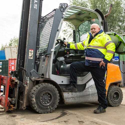 Facilitair medewerker afvalinzameling