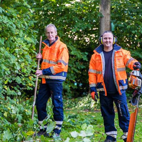Pracownik zieleni miejskiej  