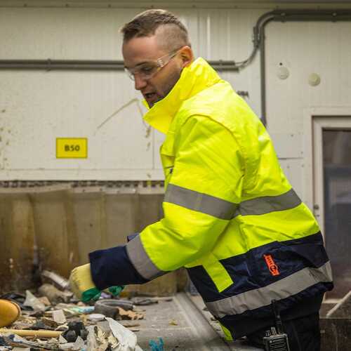 Crane Operator Recycling