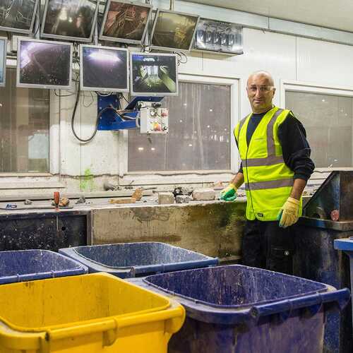 Sortownia materiałów budowlanych - z własnym zakwaterowaniem w Hadze