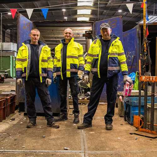 Magazyn z odpadami organicznymi 