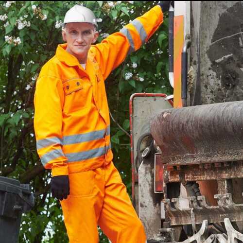 Грузчик мусоровоза